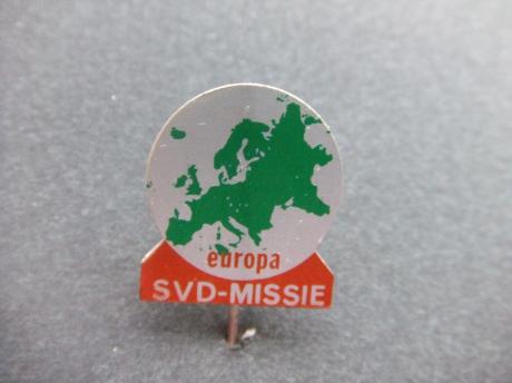SVD Societas Verbi Divini(Missionarissen van Steyl)Europa gezelschap van het Goddelijke Woord groen-oranje